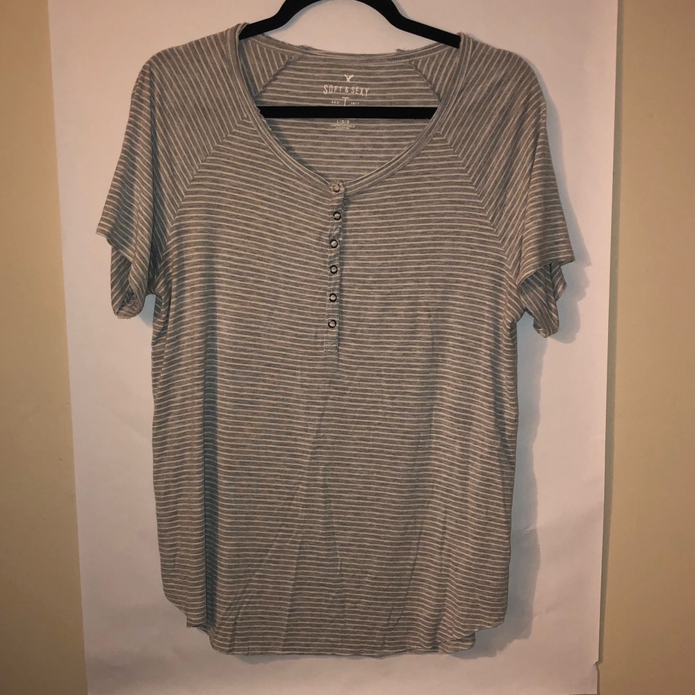 NWOT soft & sexy striped tee